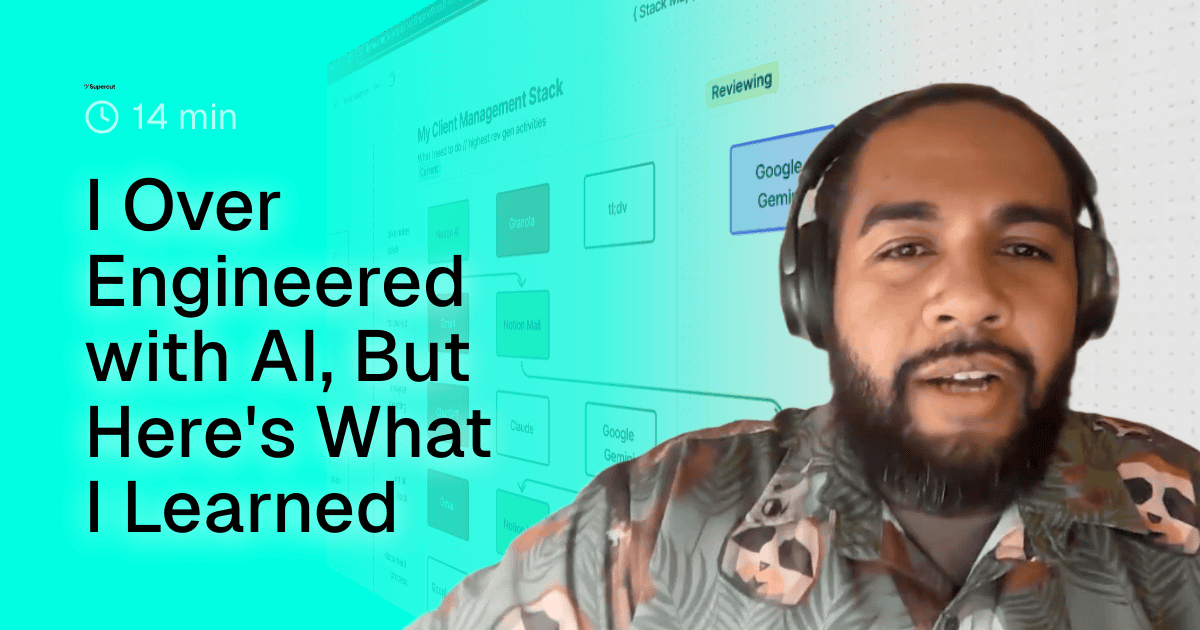 I Over Engineered with AI, But Here's What I Learned