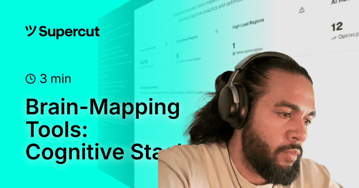 Brain-Mapping Tools: Cognitive Stack