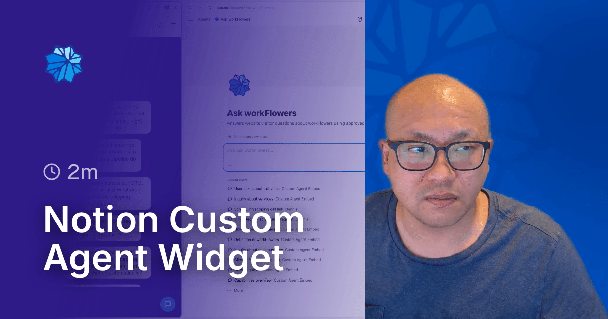 Notion Custom Agent Widget