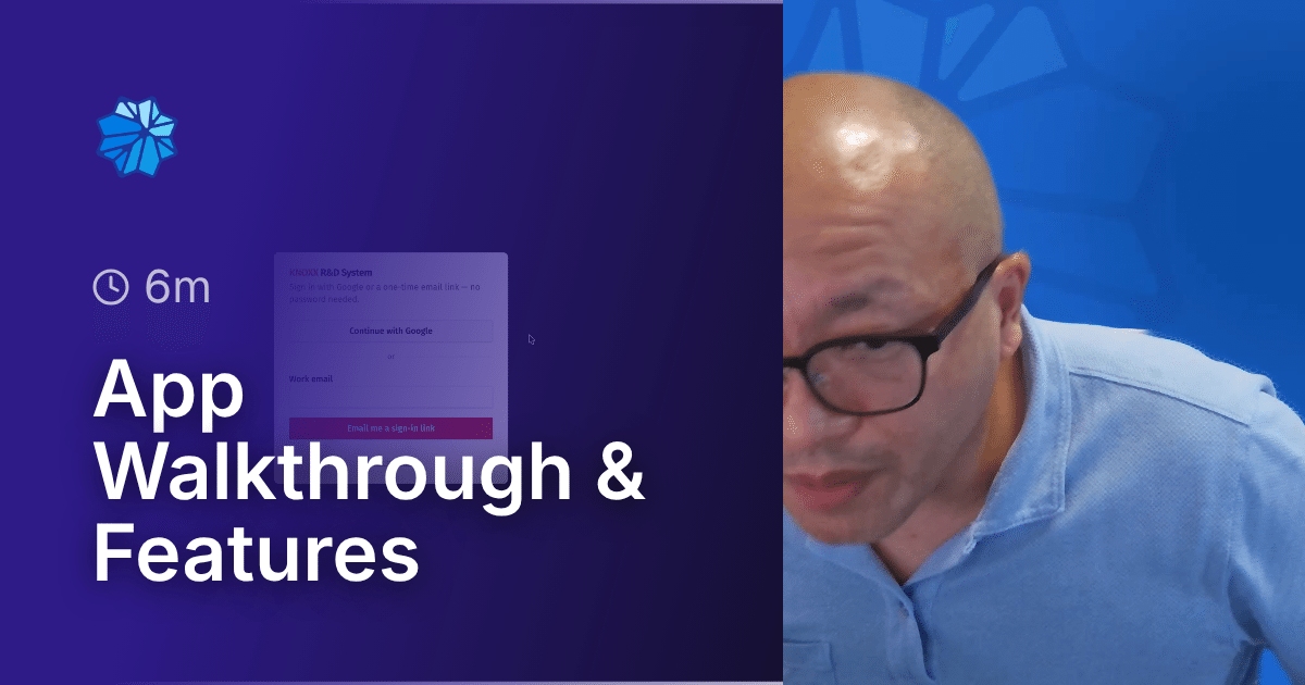App Walkthrough & Features