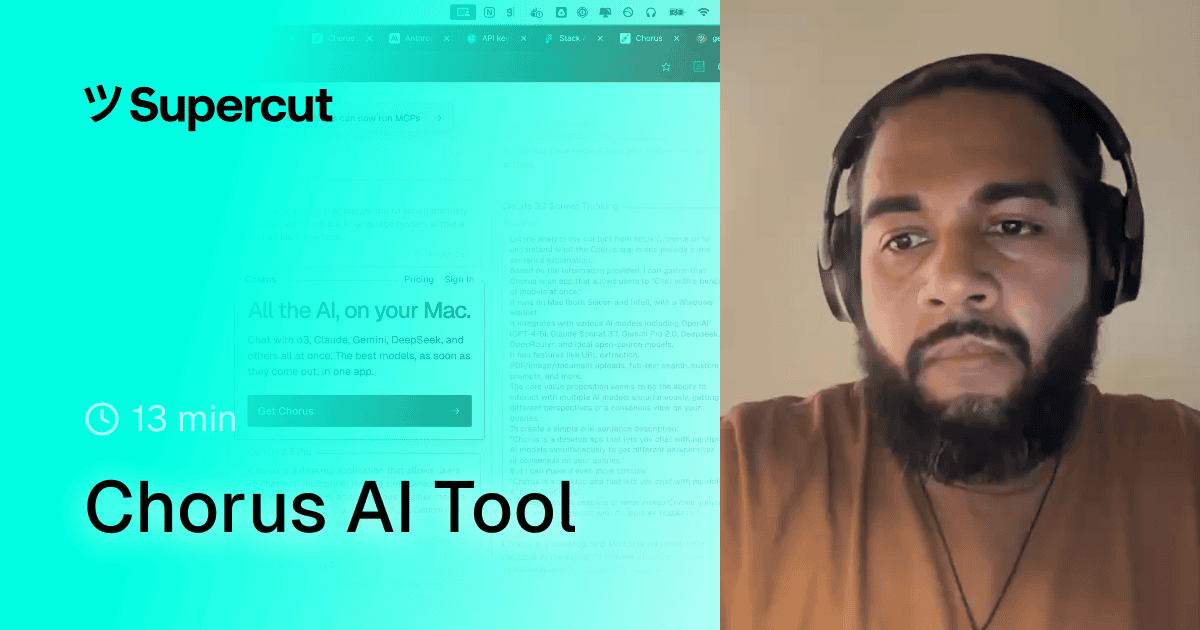 Why I've fallen in love with Chorus.sh