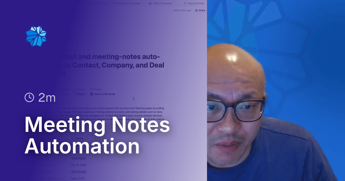 Meeting Notes Automation