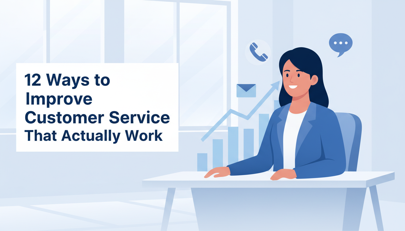 12 Ways to Improve Customer Service That Actually Work
