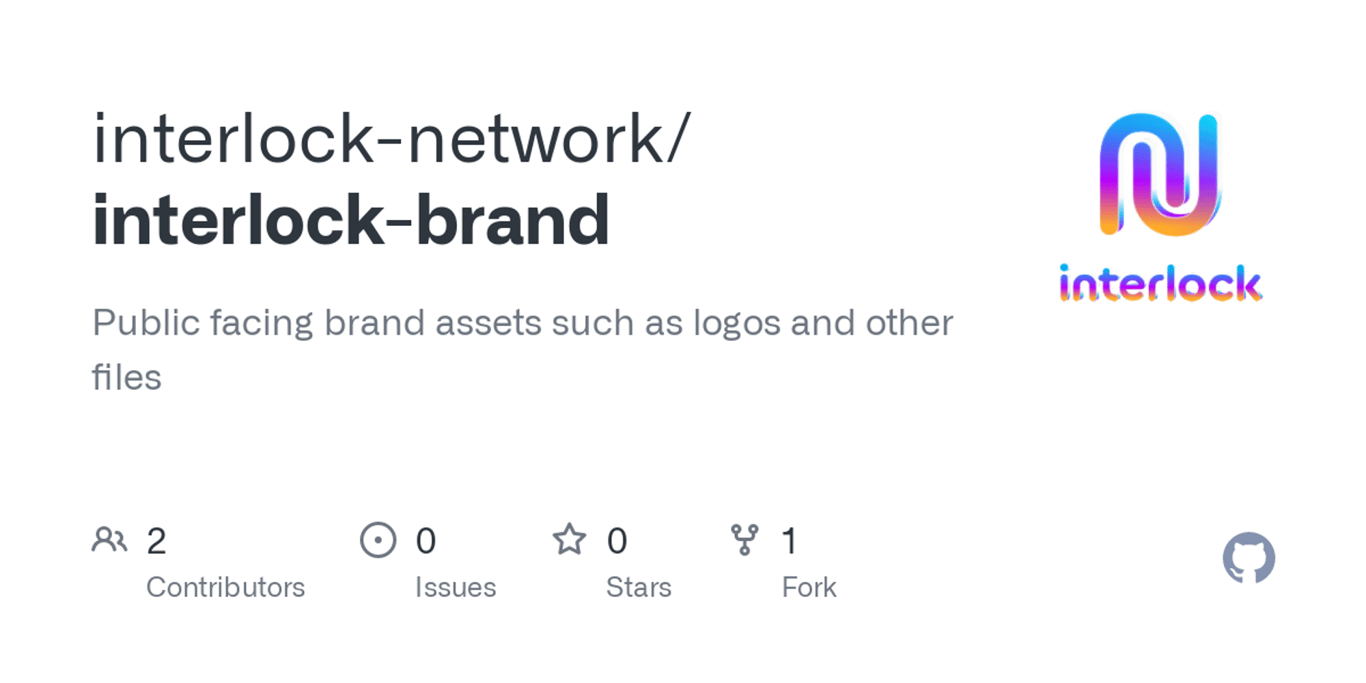 GitHub - interlock-network/interlock-brand: Public facing brand assets such as logos and other files