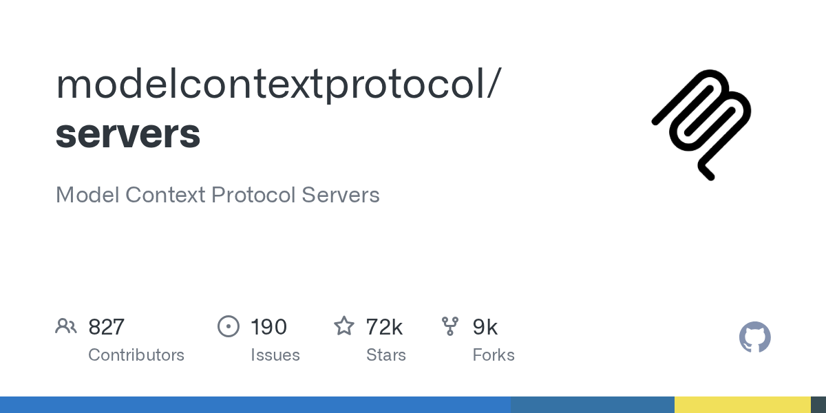 GitHub - modelcontextprotocol/servers: Model Context Protocol Servers
