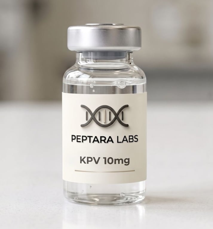 Peptara Labs KPV 10mg research vial