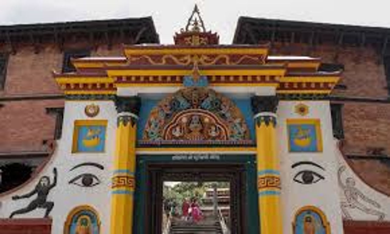 Guhyeshwari Temple in Kathmandu, Nepal