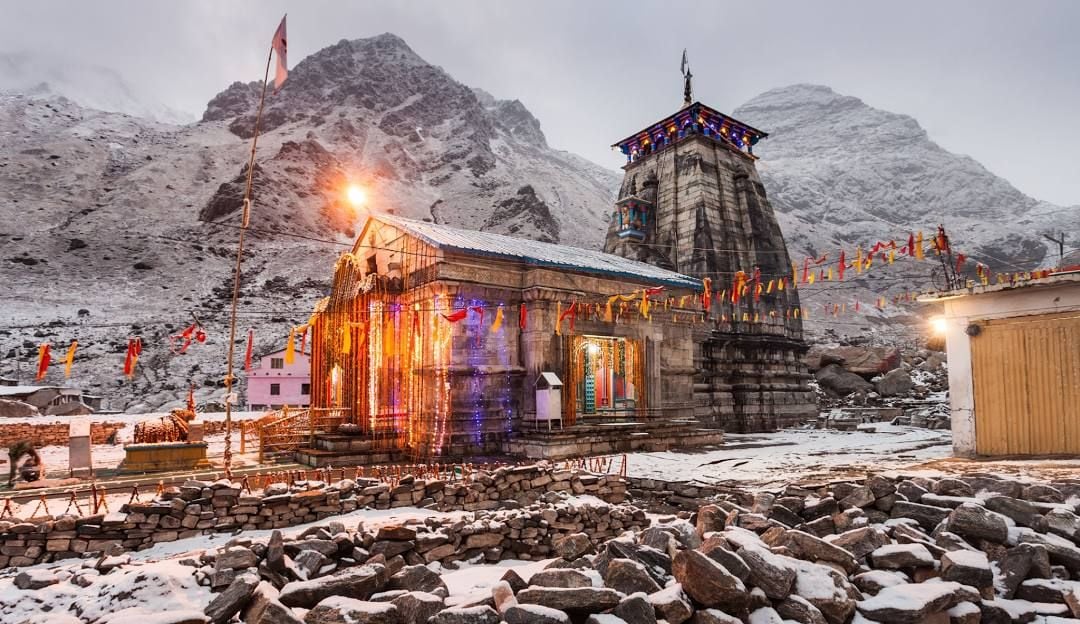 Kedarnath Temple in Rudraprayag, Uttrakhand