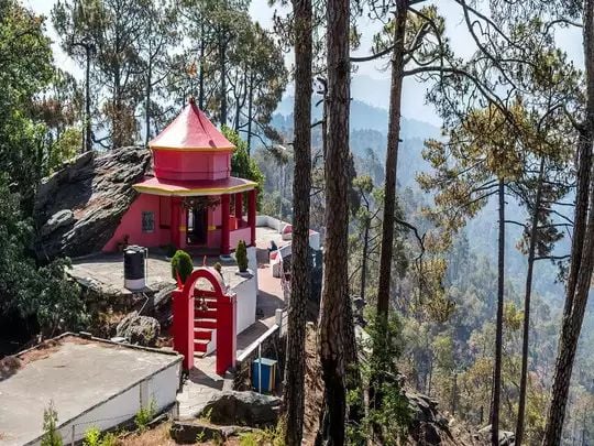 Kasar Devi Temple in Almora, Uttarakhand