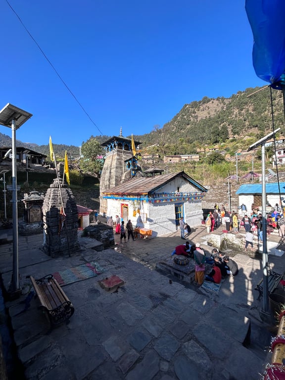 Triyuginarayan Temple in Rudraprayag, Uttarakhand