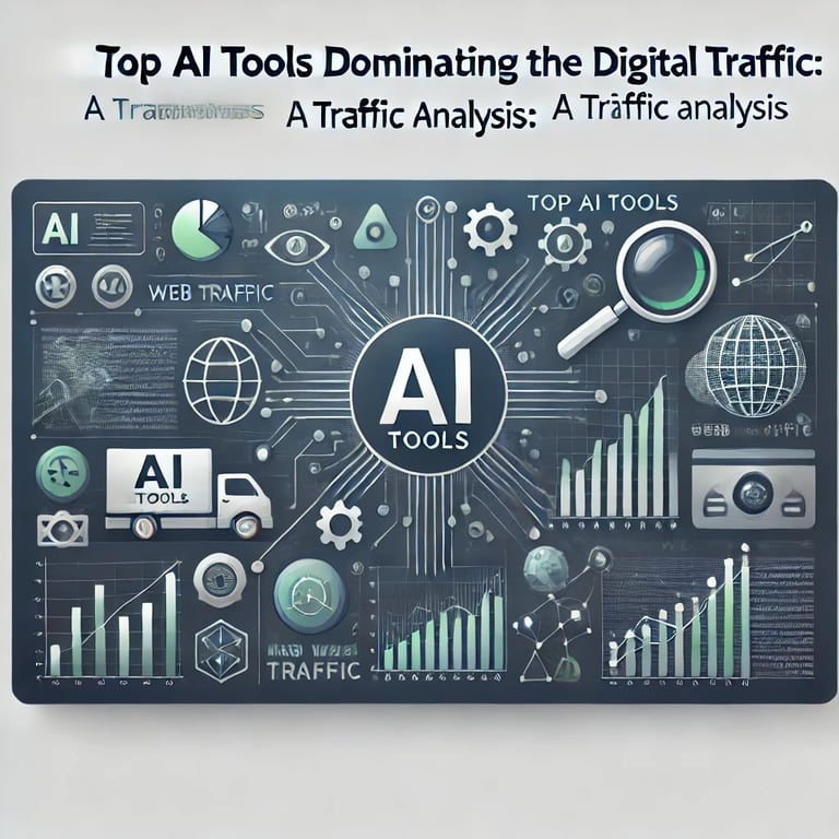 Top AI Tools Dominating the Digital Landscape: A Traffic Analysis