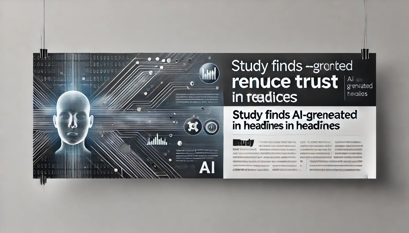 Study Finds AI-Generated Labels in Headlines Reduce Trust