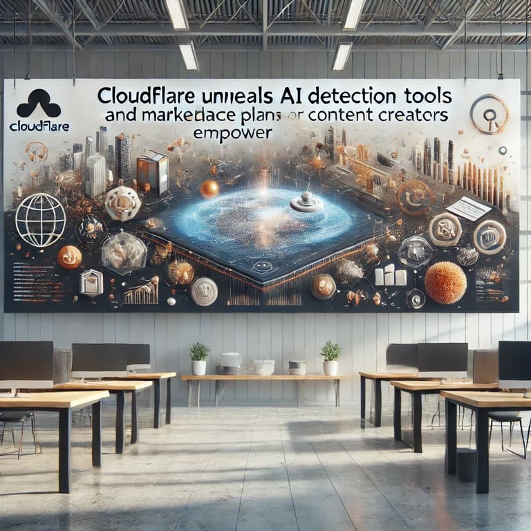 Cloudflare Unveils AI Detection Tools and Marketplace Plans to Empower Content Creators