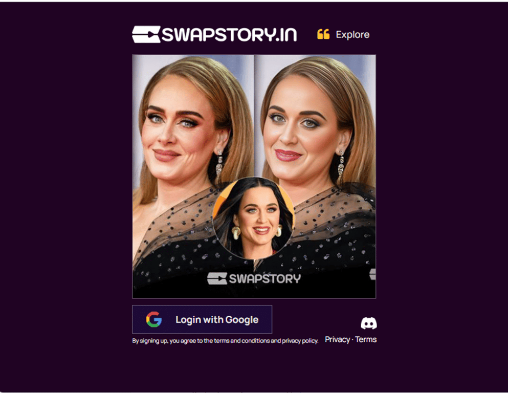 SwapStory: Desata tu creatividad en una comunidad de intercambio de rostros