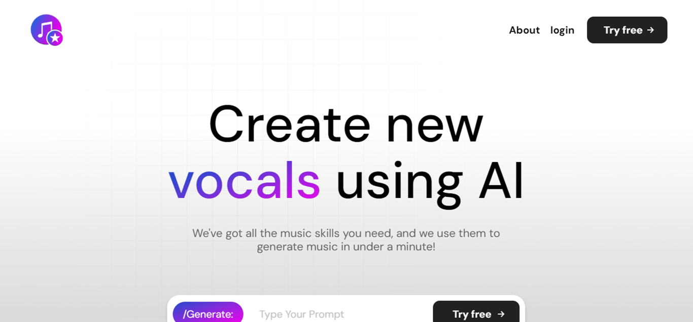 MusicStar.AI: Transforma texto en música con IA