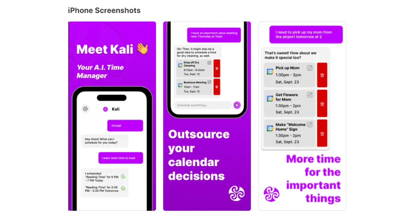 Kali - AI Calendar Scheduler: Tu asistente de calendario impulsado por IA