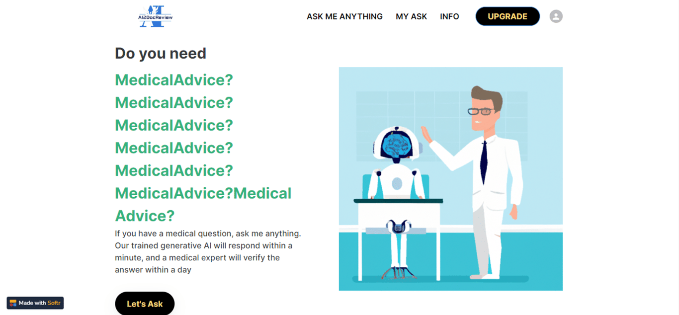 AI2DocReview: Consulta médica en la era de la IA