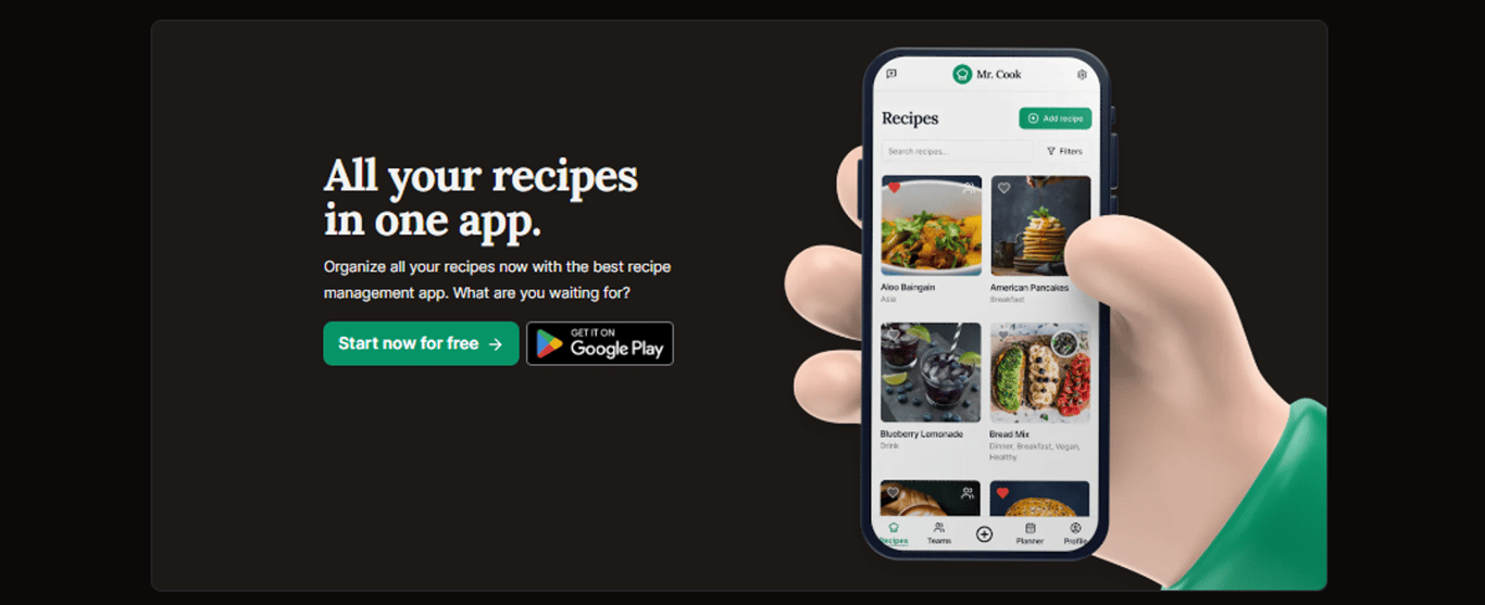 Mr. Cook: La revolución en la gestión de recetas digitales