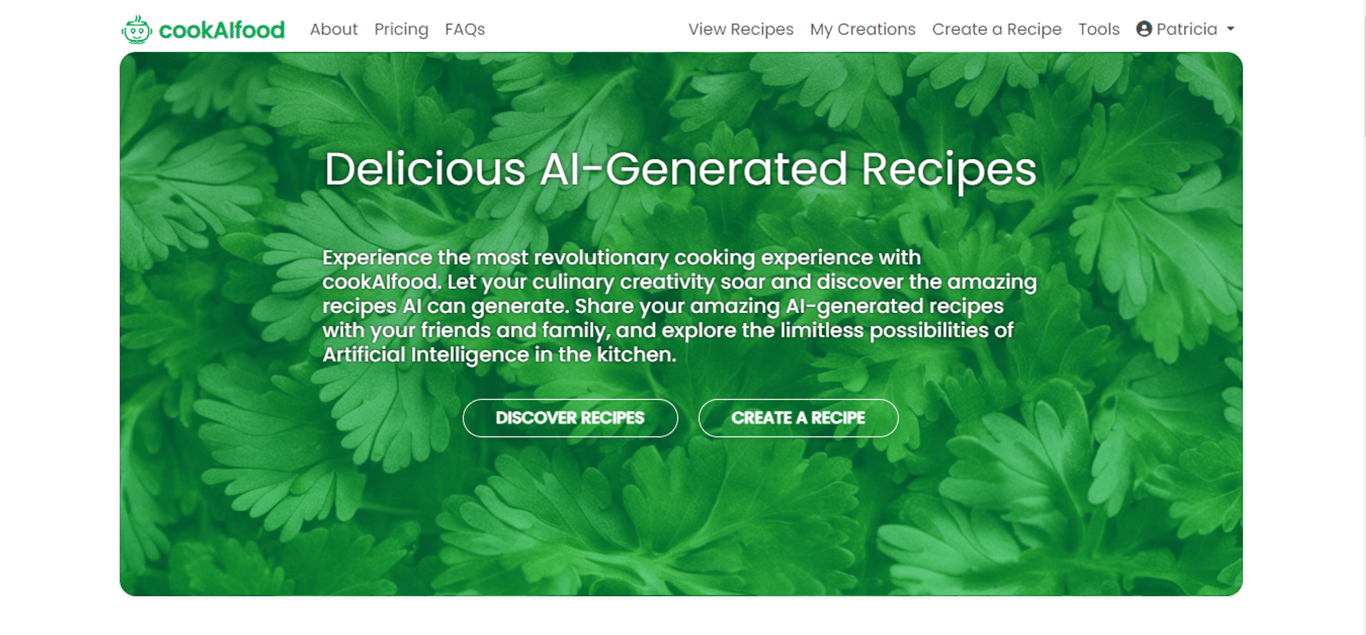 CookAIfood: Revoluciona tu cocina con recetas de IA