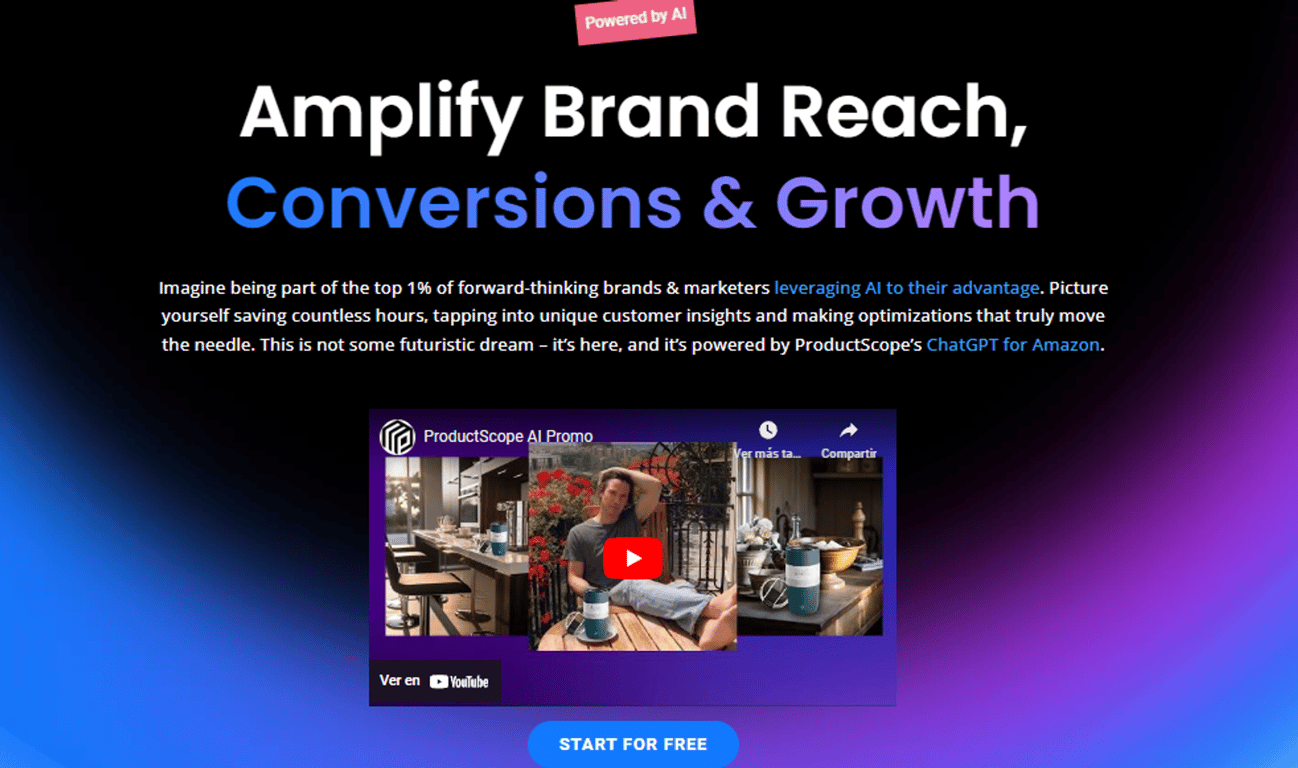 ProductScope.ai: Optimización AI para Amazon
