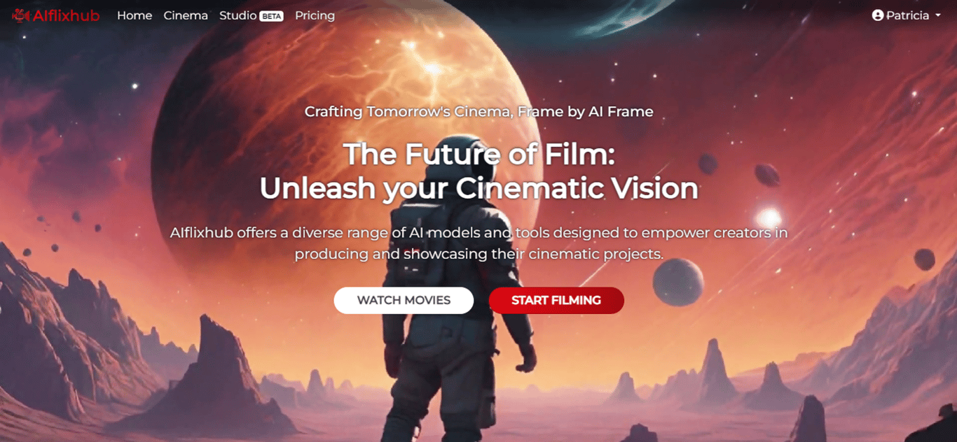 AIflixhub: Cine ilimitado con IA