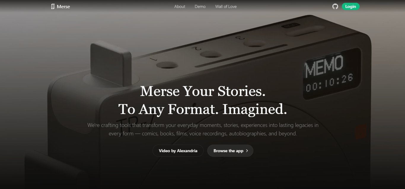 Merse: Da vida a tus historias con creatividad