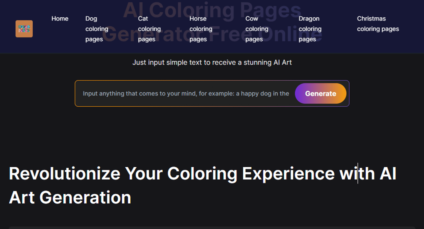 AI Coloring Pages: Creatividad ilimitada en páginas para colorear