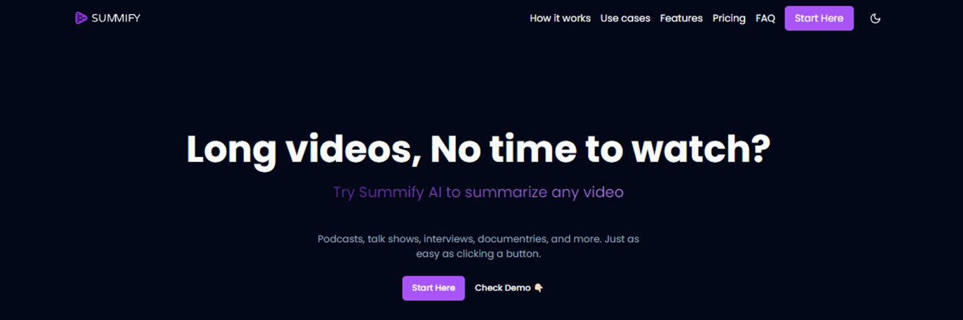 Summify: Transformando la consumición de videos con resúmenes IA