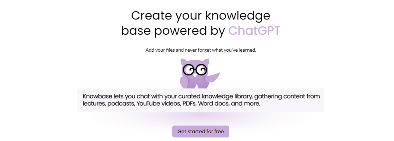 Knowbase.ai: La fusión entre Dropbox y ChatGPT para tu base de conocimientos