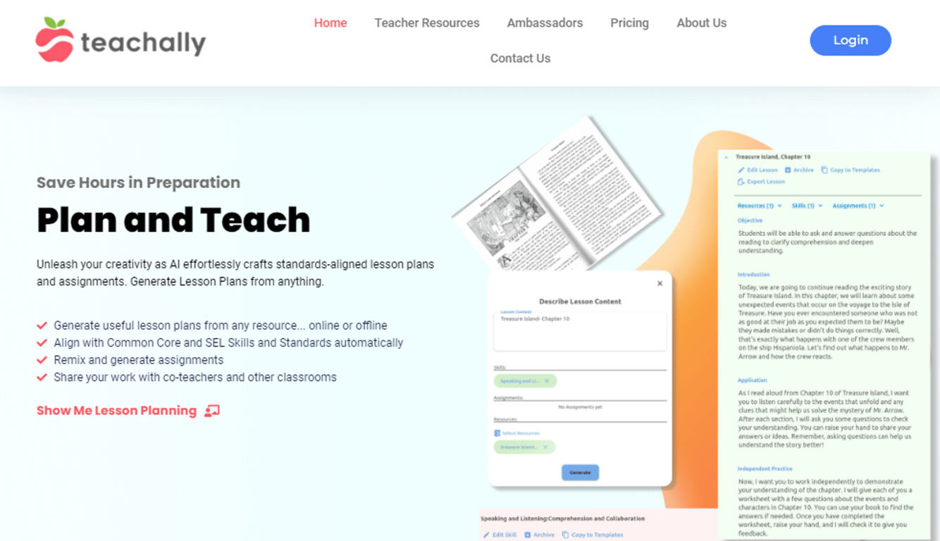 Teachally: La revolución de la enseñanza con Inteligencia Artificial