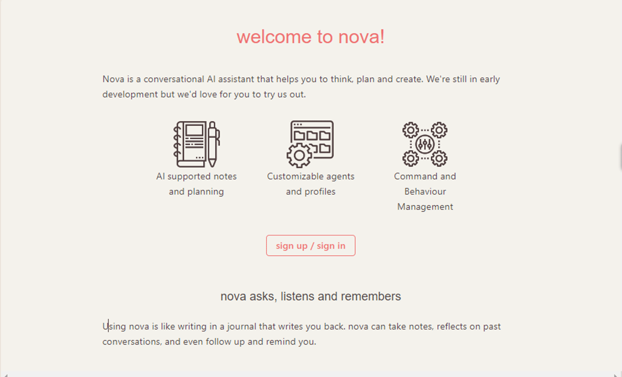 Nova: Explorando el futuro de los asistentes de IA