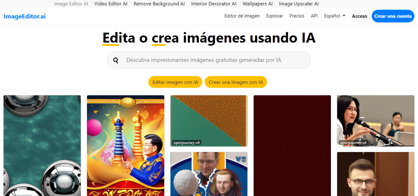 ImageEditor.AI: Revoluciona la creación de imágenes con IA