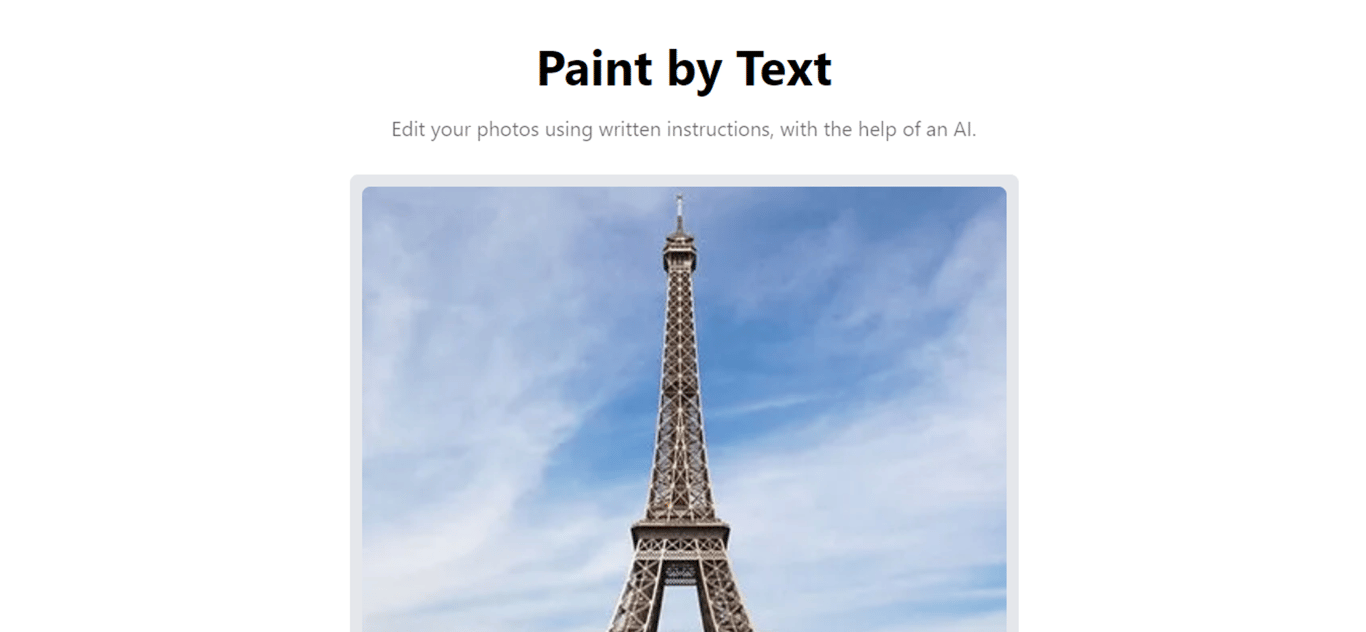 Paint by Text: Transforma fotos con IA y texto