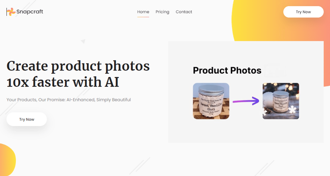 SnapCraft: Revolucionando la fotografía de productos con IA