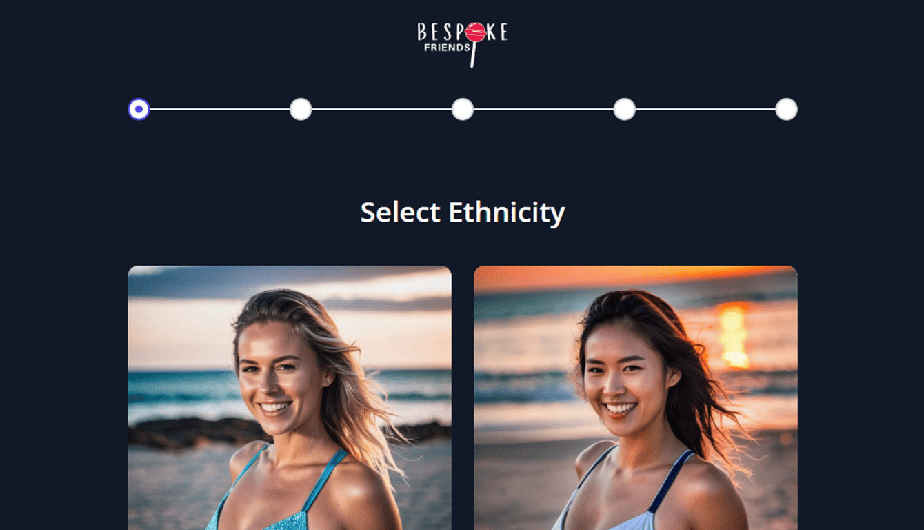 Bespoke Friends: Experimenta la amistad virtual con IA