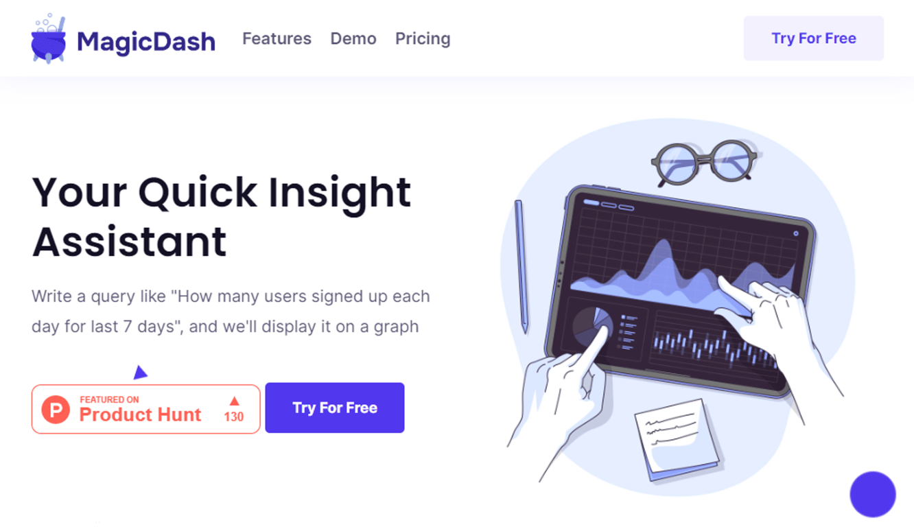 Magic Dash AI: Simplificando el análisis de datos con IA