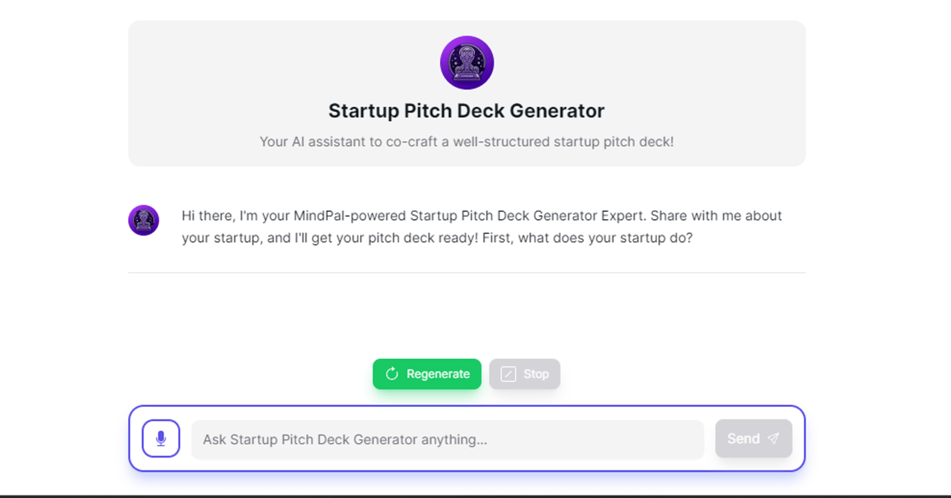 Startup Pitch Deck Generator: Herramienta IA para emprendedores