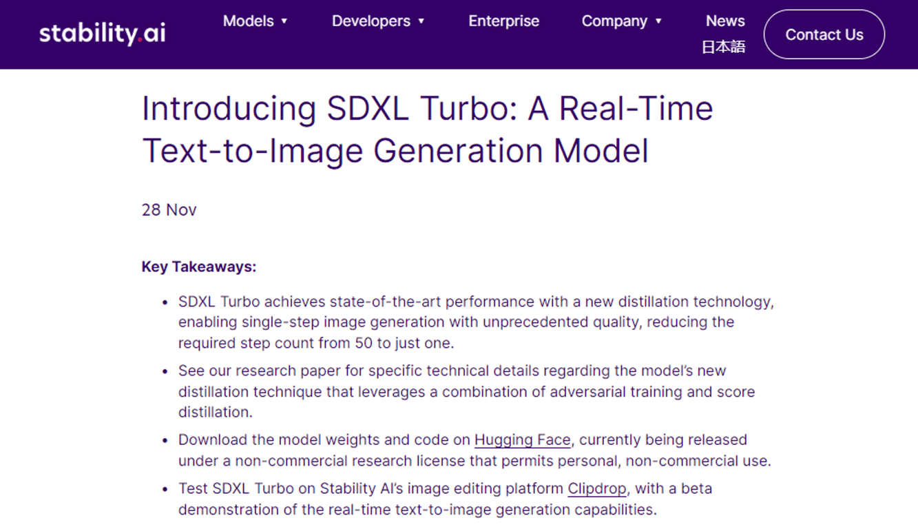 SDXL Turbo: Innovación en generación de imágenes con IA