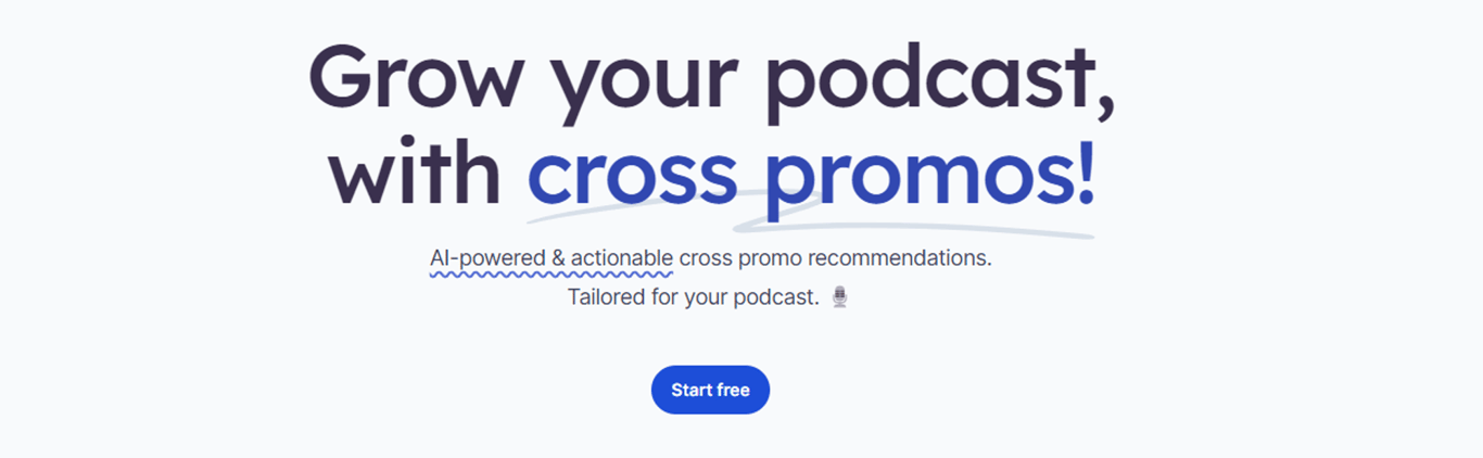 Grro: Potenciando el crecimiento de podcasts con promociones cruzadas