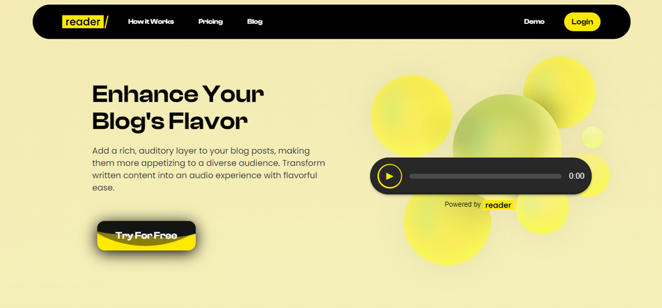 ButterReader: Enriquece tu blog con audio