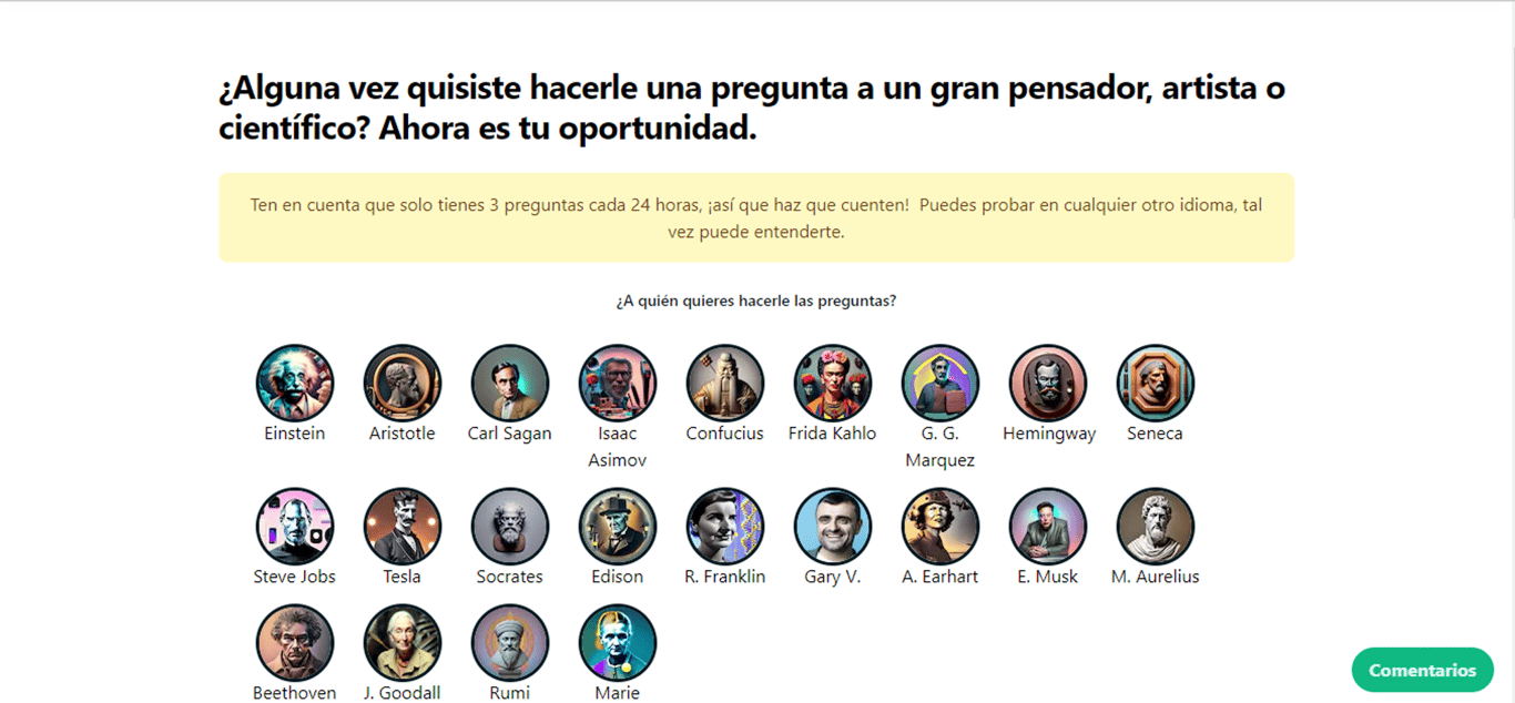 AskThee: Dialoga con grandes pensadores mediante IA