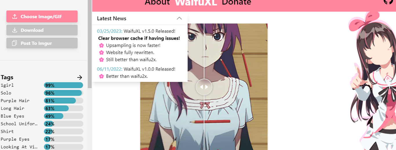 WaifuXL: ¡Dale un Impulso a tus Imágenes de Waifus!