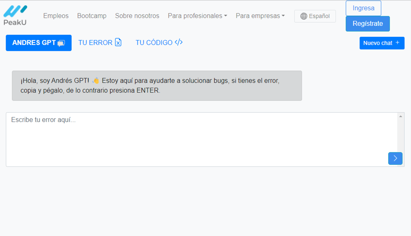 Andres GPT: Tu aliado en la depuración de código