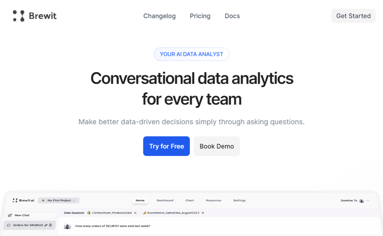Brewit: Revolucionando el análisis de datos con IA