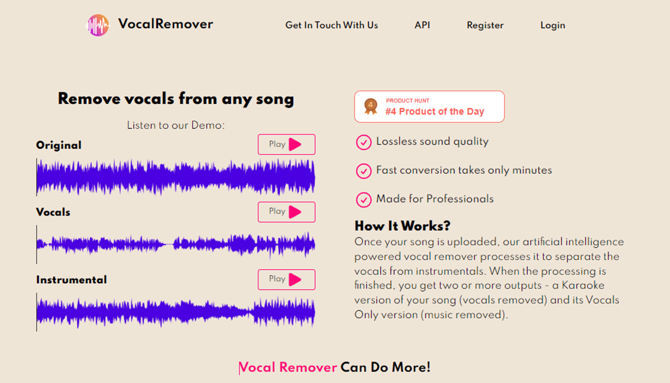 Vocal Remover: Simplificando la edición de audio con IA