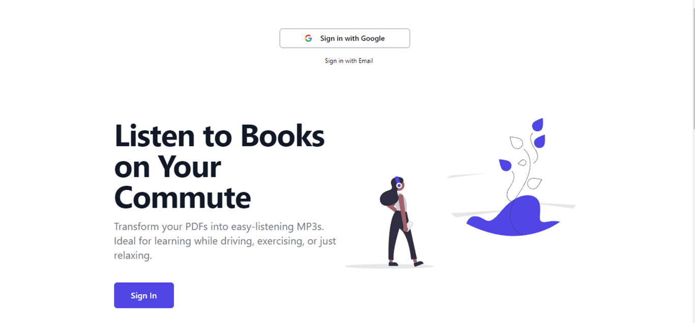 PDFToMP3: Aprende en movimiento