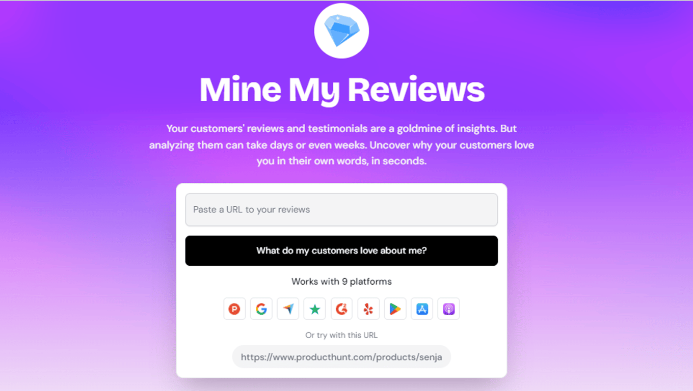Mine My Reviews de Senja.io: ¿Vale la pena?