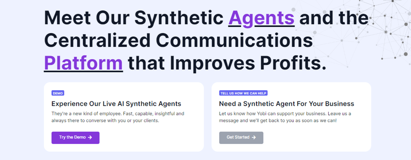 Yobi: La Revolución de las Comunicaciones con Agentes Sintéticos