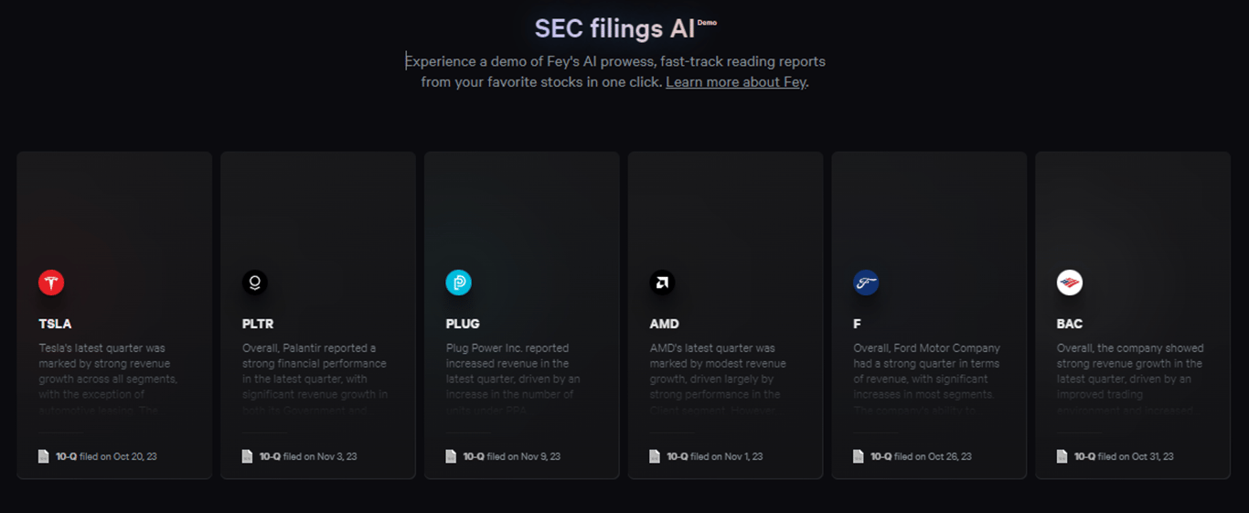 SEC filings AI: Análisis financiero al alcance de tu mano