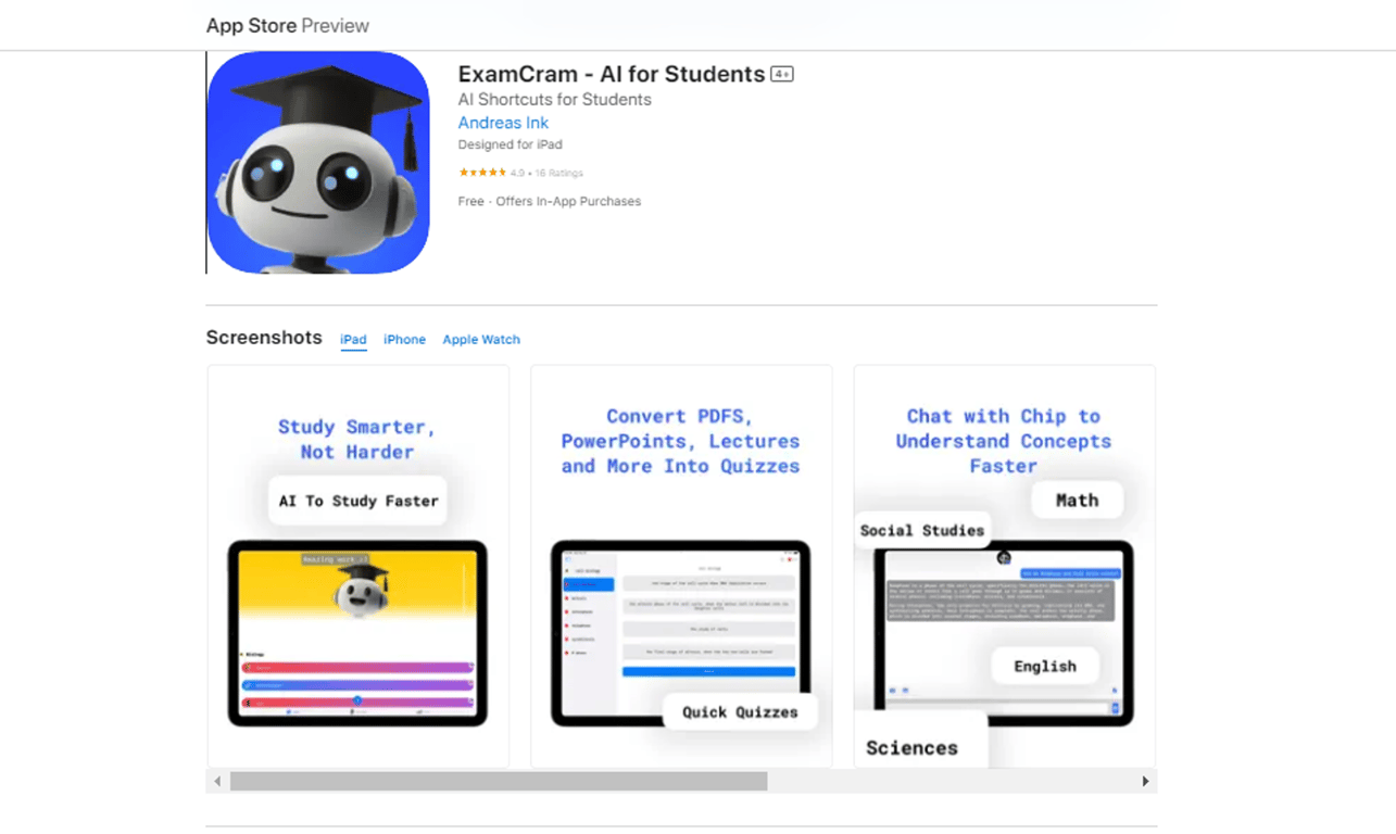 ExamCram: La revolución del estudio inteligente
